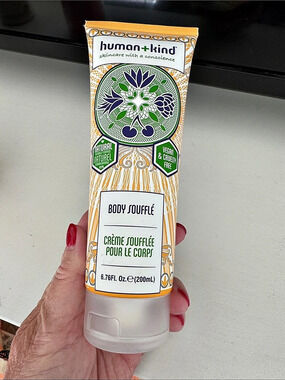 human+kind Body Soufflé Body Moisturizer 6.76 fl oz NWT